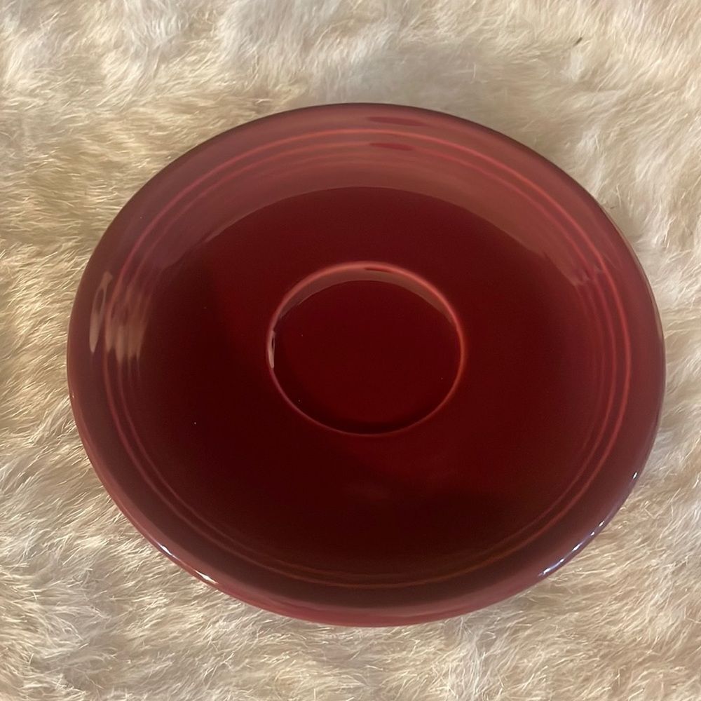 Fiestaware saucer (500)